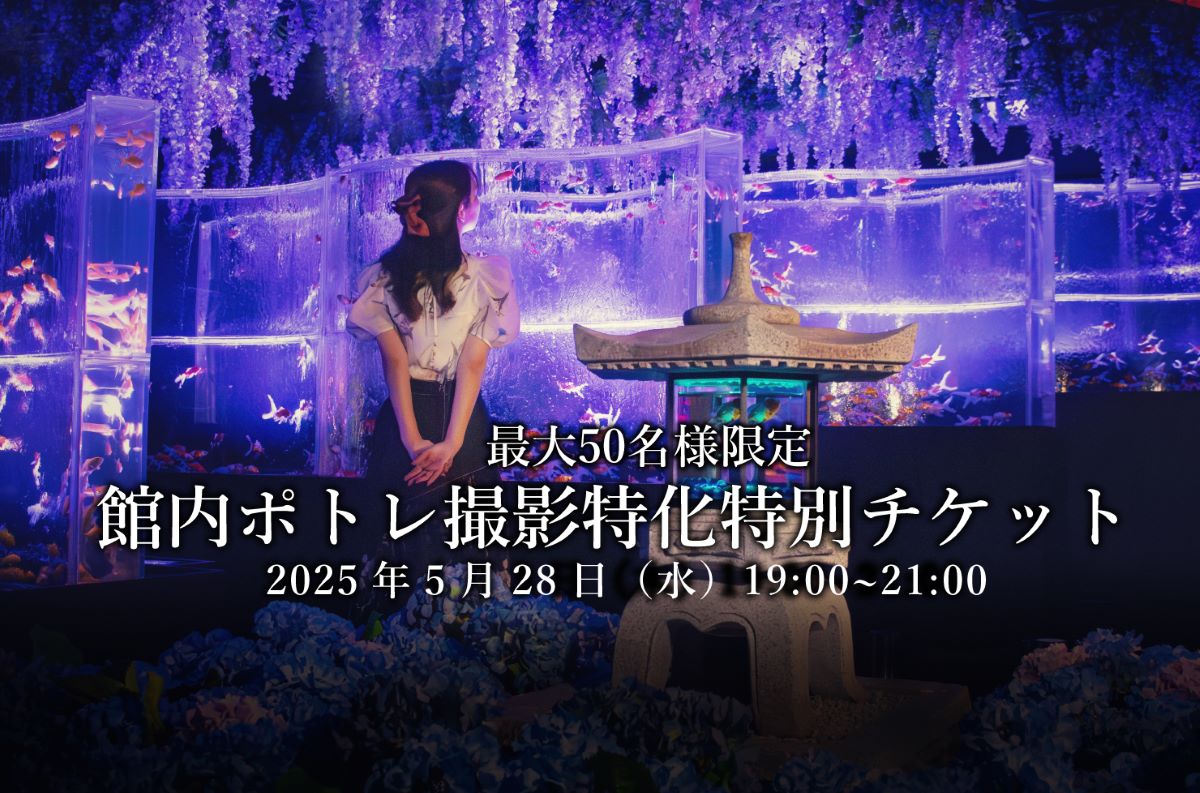 〈特別企画〉 館内ポトレ撮影特別チケット